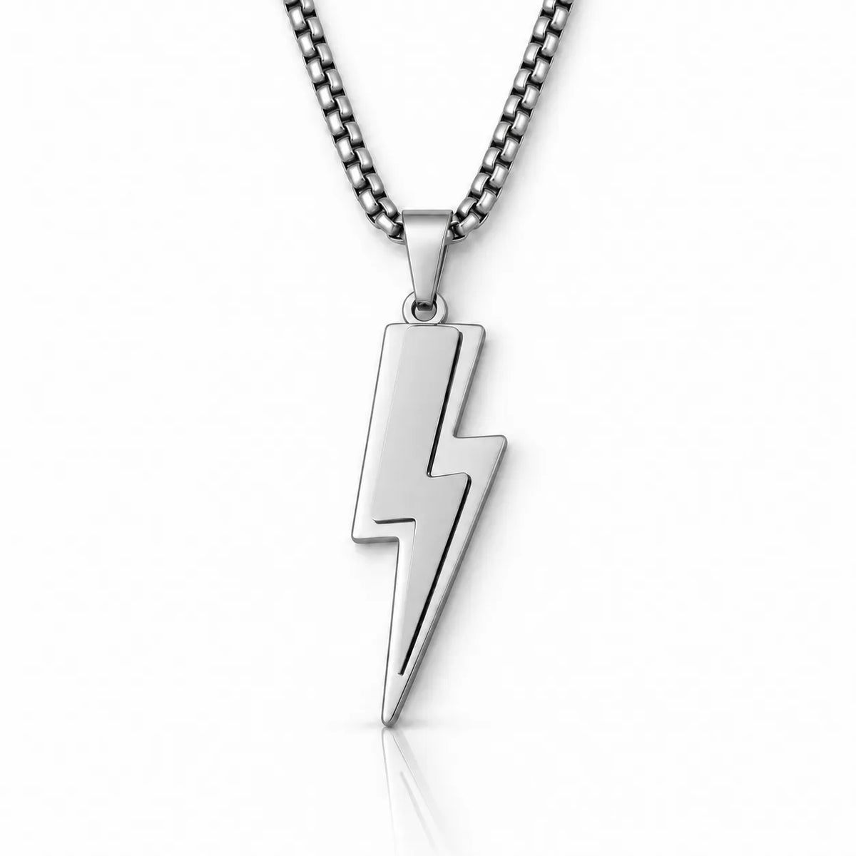 Thunder Silver Men's Chain Pendant