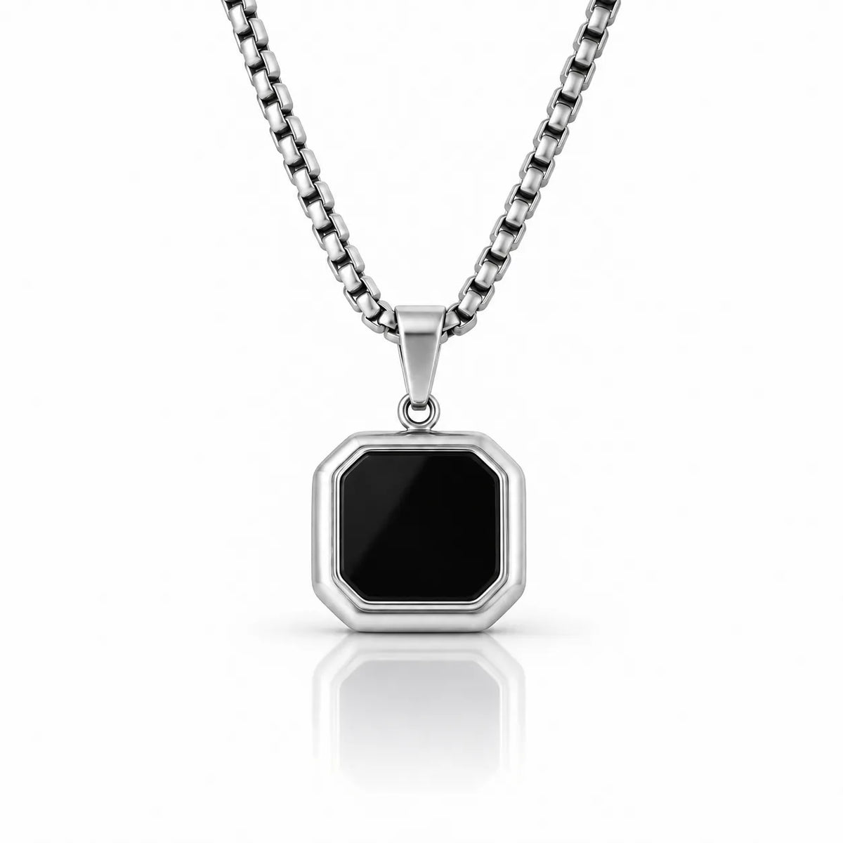 Blackbox Silver Men's Chian Pendant