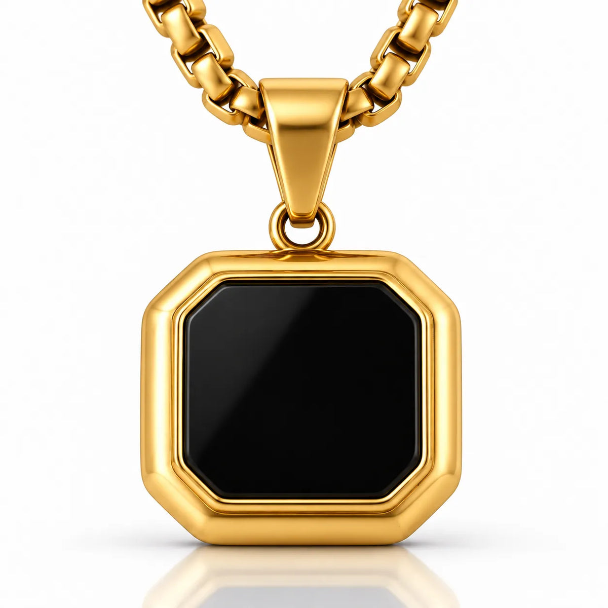 Blackbox Gold Men's Chain Pendant