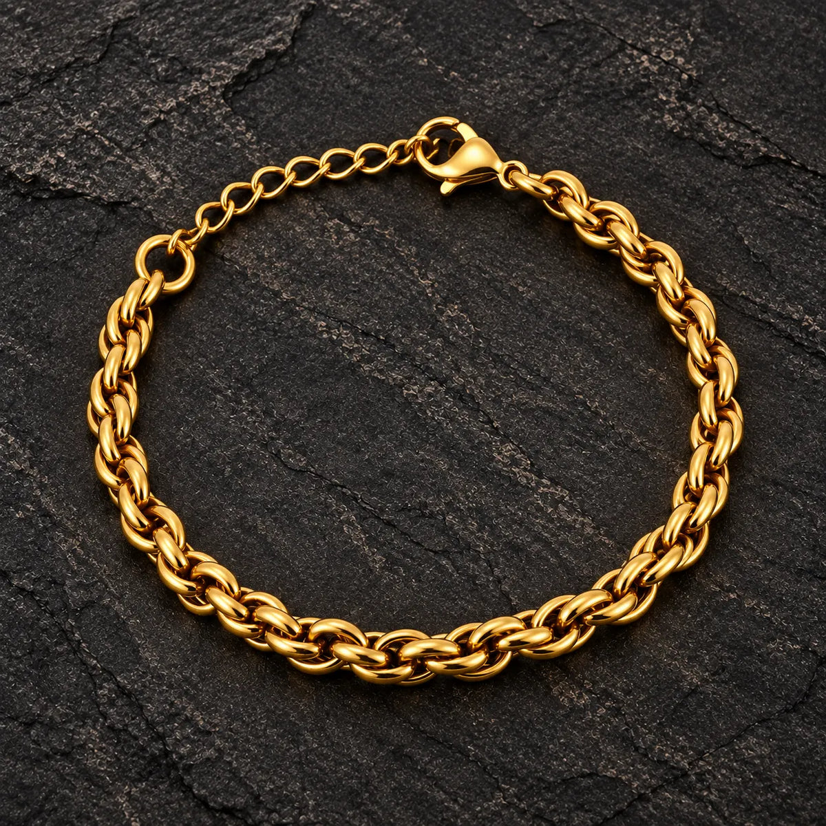 Double Rope Men's Bracelet