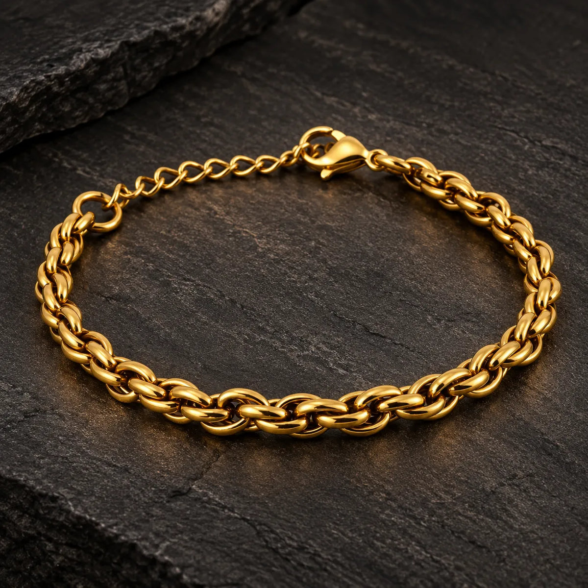 Double Rope Men's Bracelet