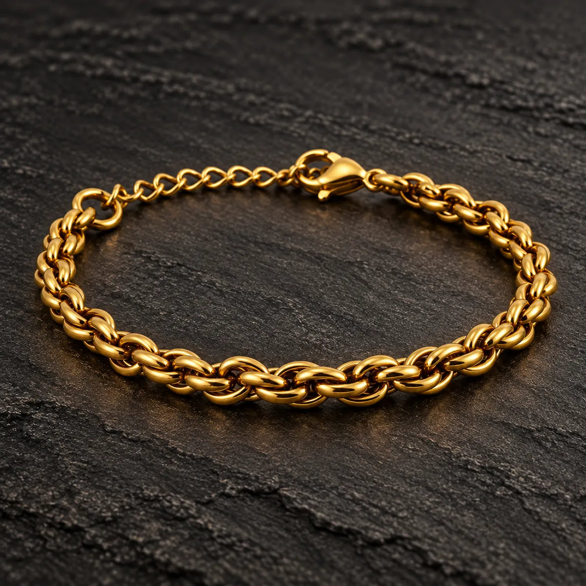 Double Rope Men's Bracelet