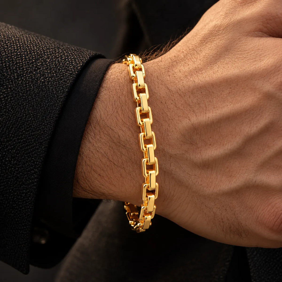 Italian Boxy Men's Bracelet