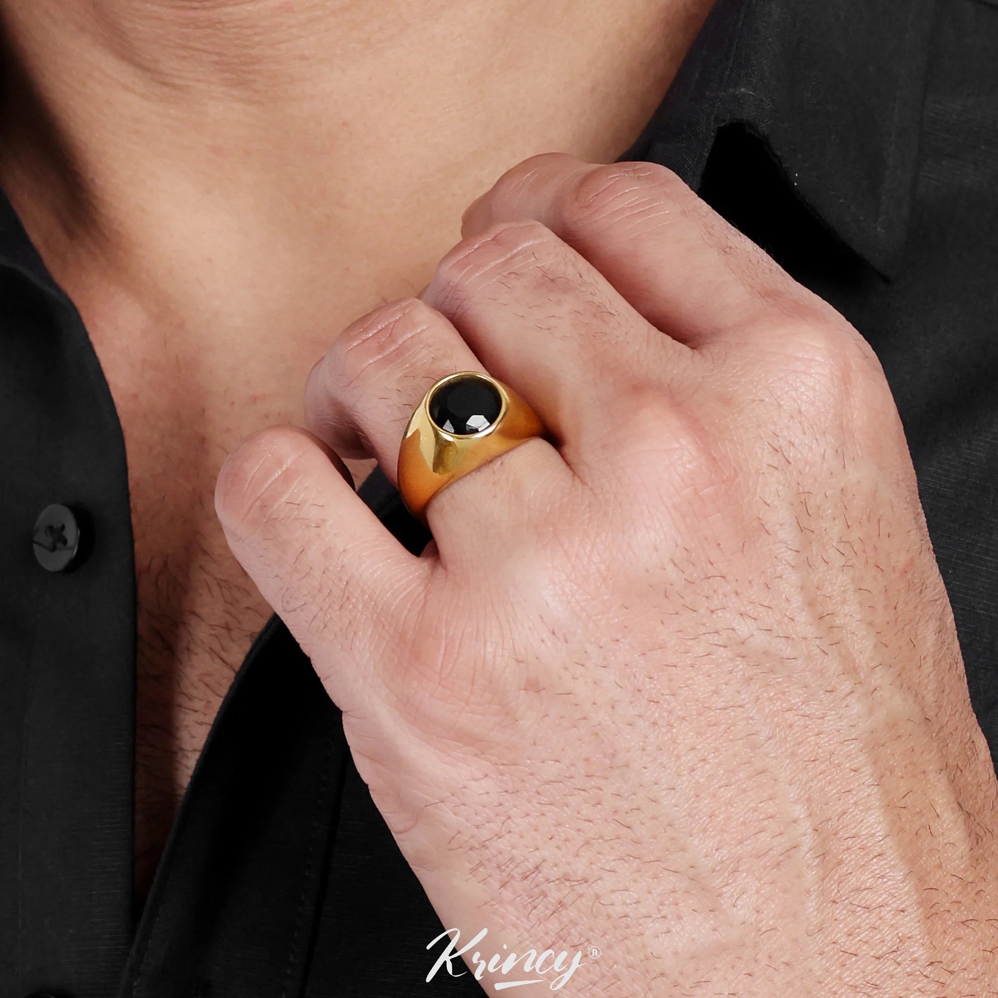 Krincy_Obsidian_Men_s_Ring