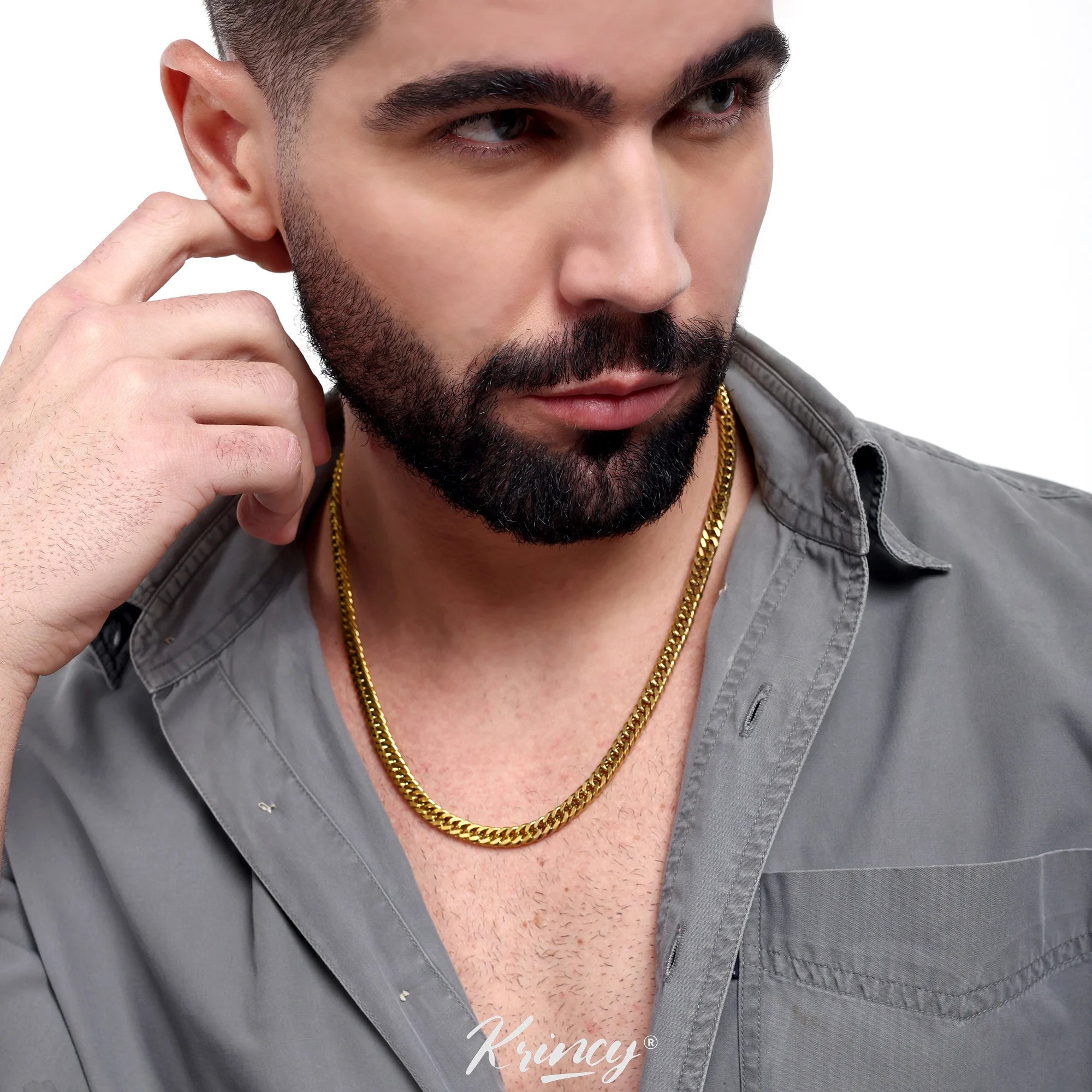 Krincy Serpent Men's Chain