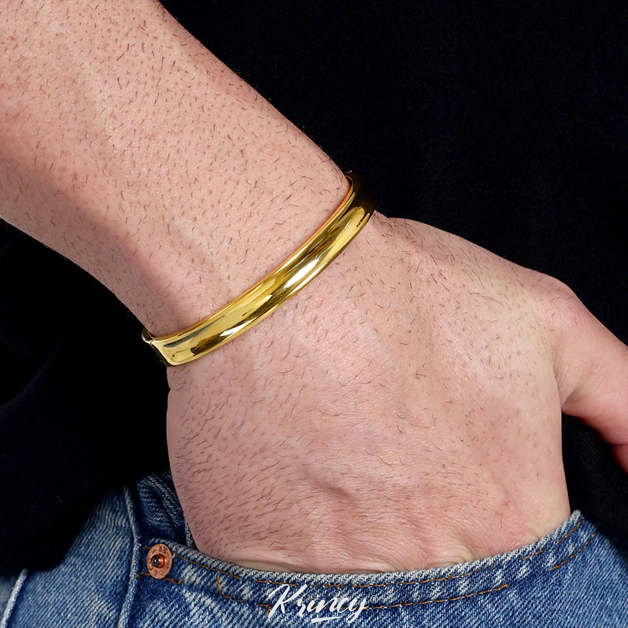 Zenith Groove Men's Bracelet