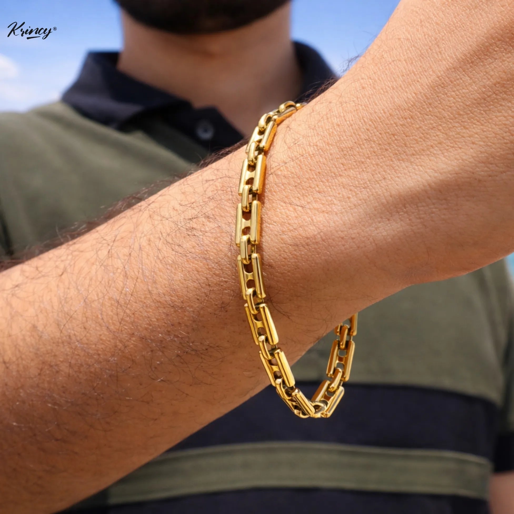 Captain Men's Chain Bracelet