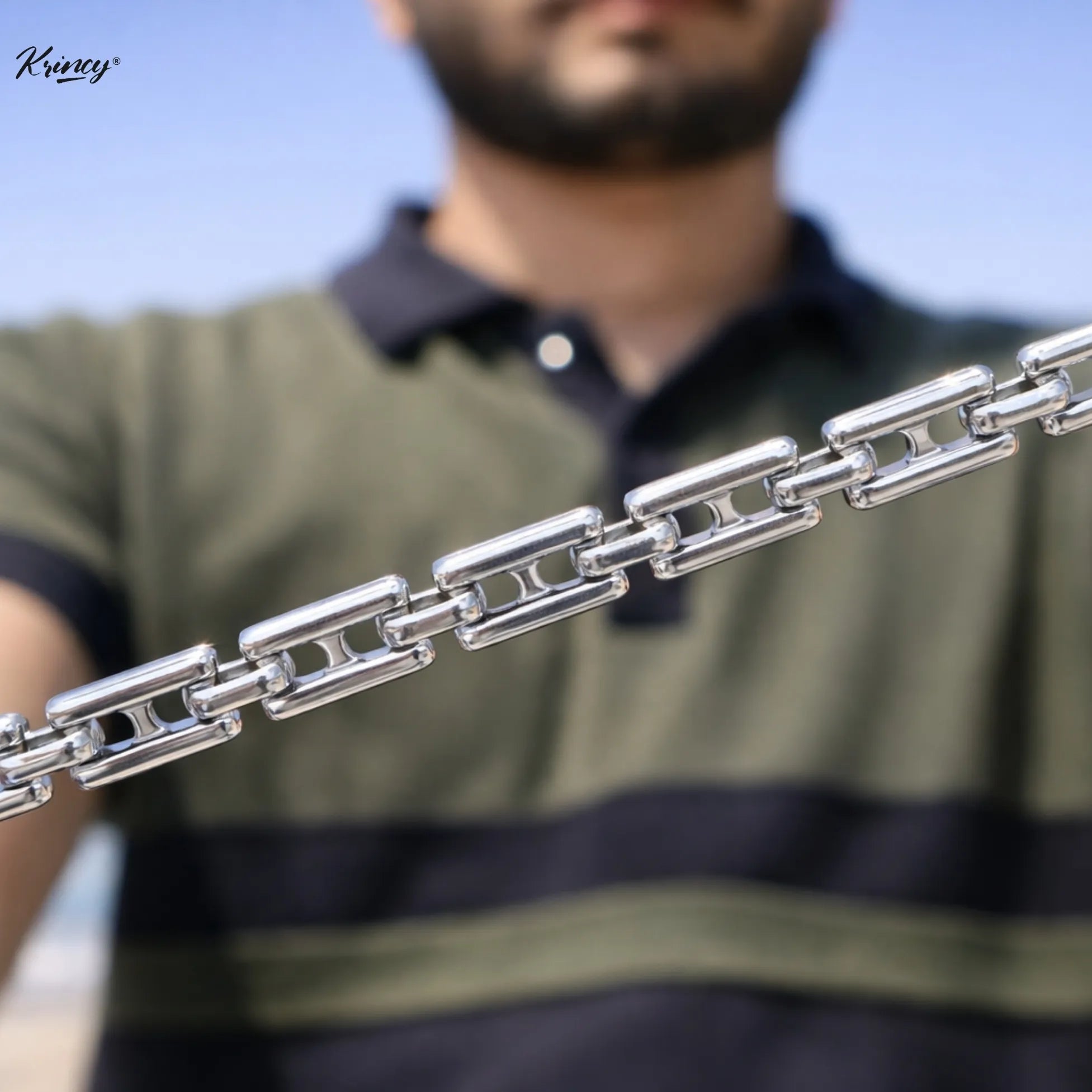 Guardian Men's Chain Bracelet