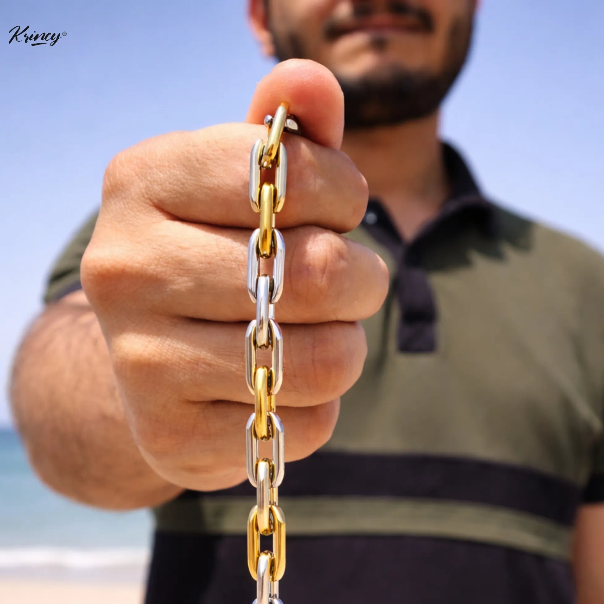 Rebel Men's Chain Bracelet