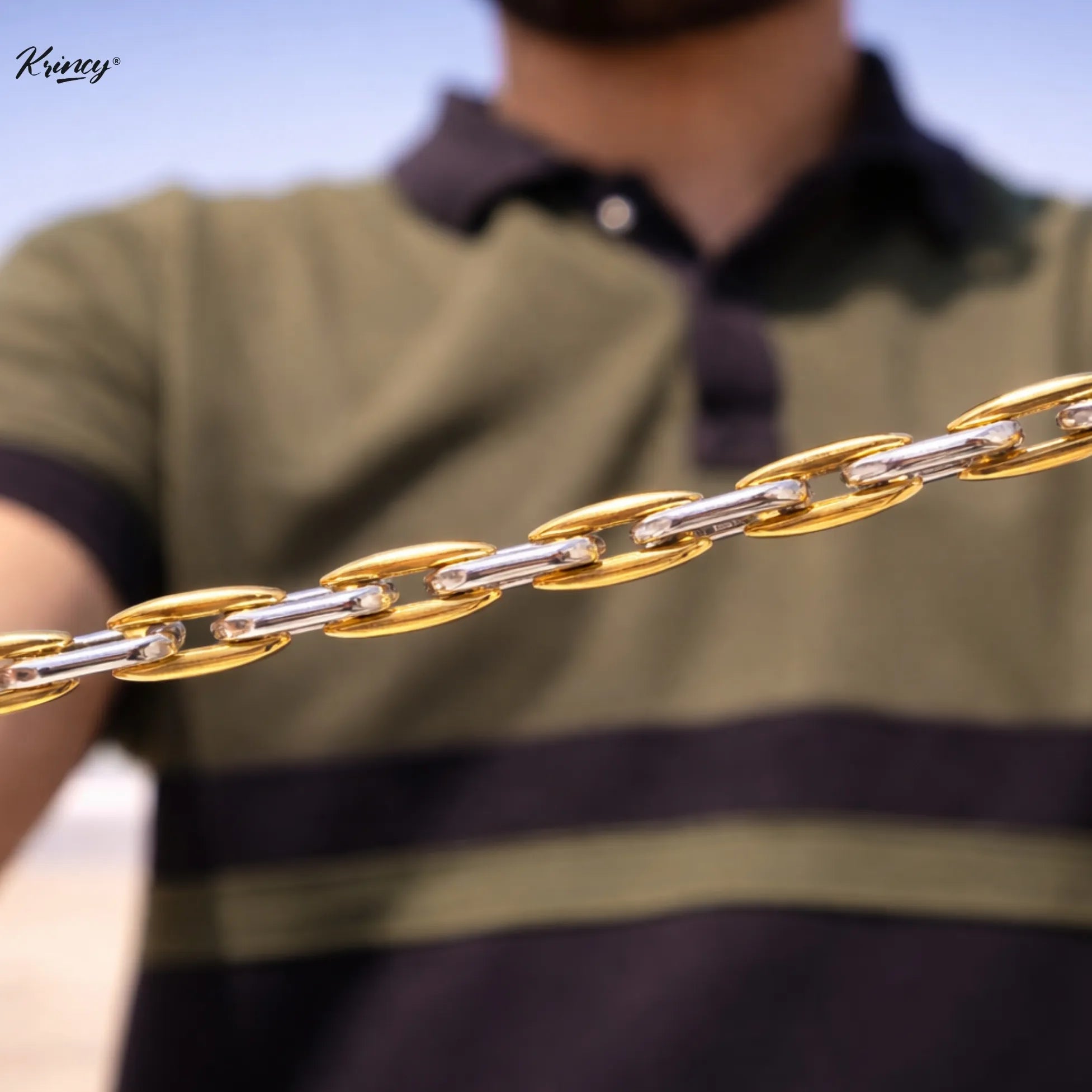 Rebel Men's Chain Bracelet
