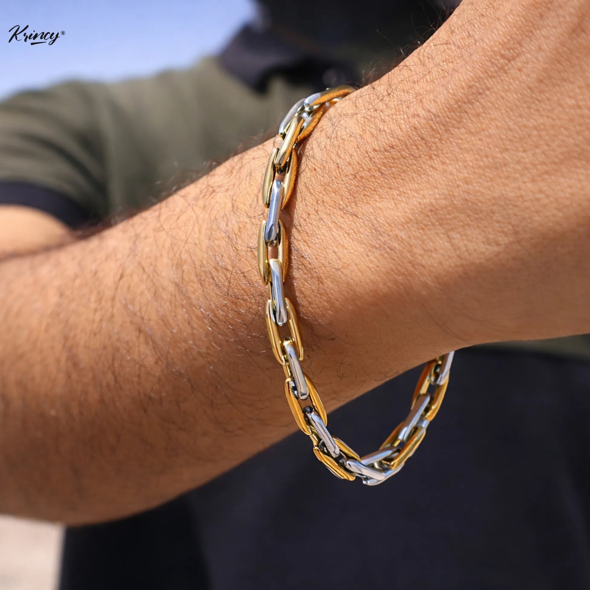 Rebel Men's Chain Bracelet