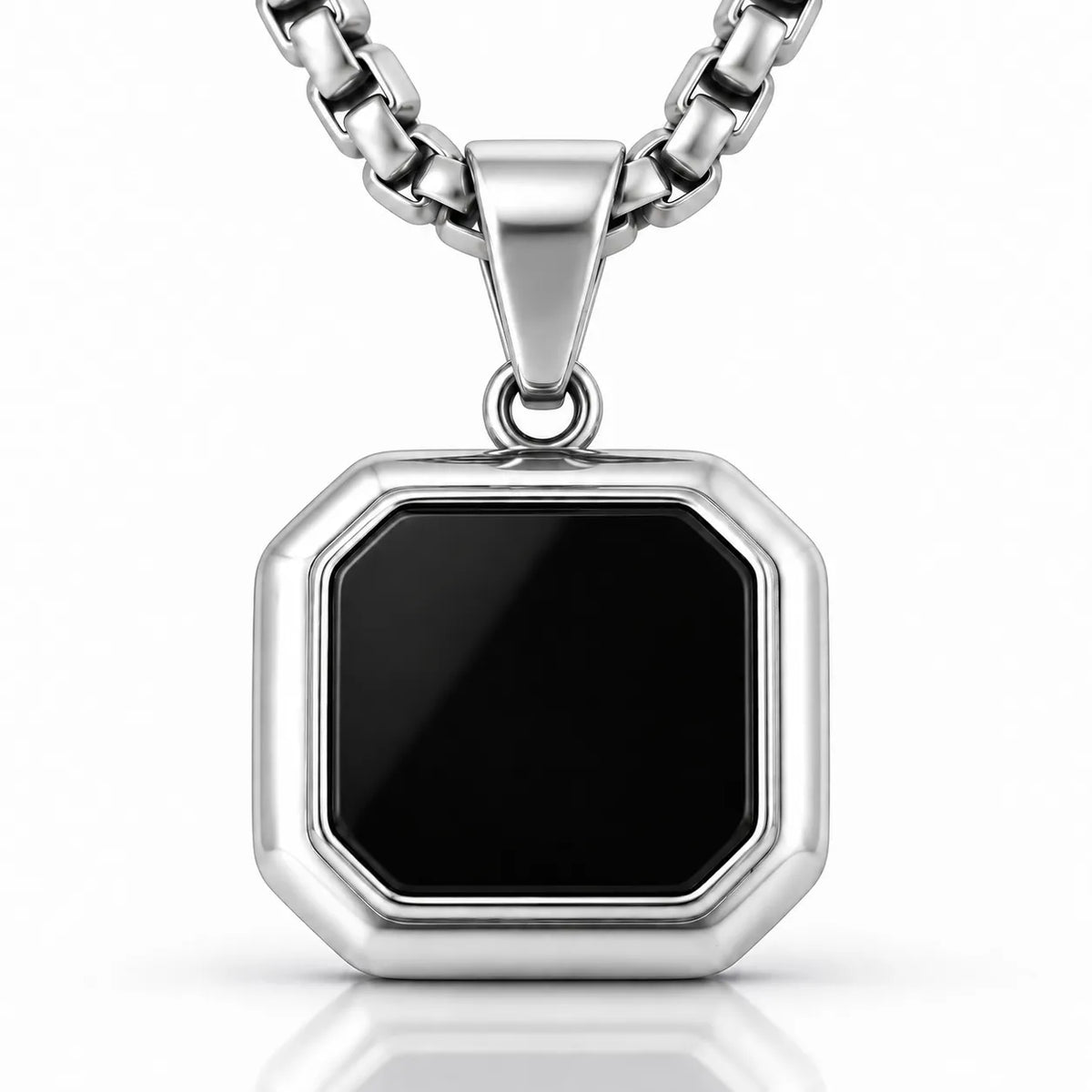Blackbox Silver Men's Chian Pendant