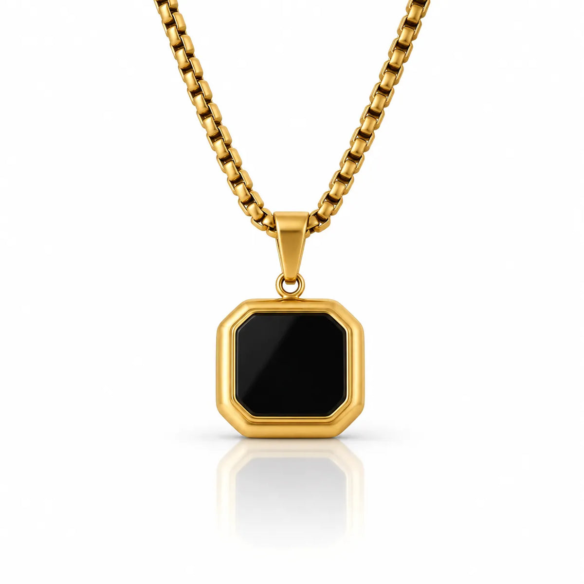 Blackbox Gold Men's Chain Pendant