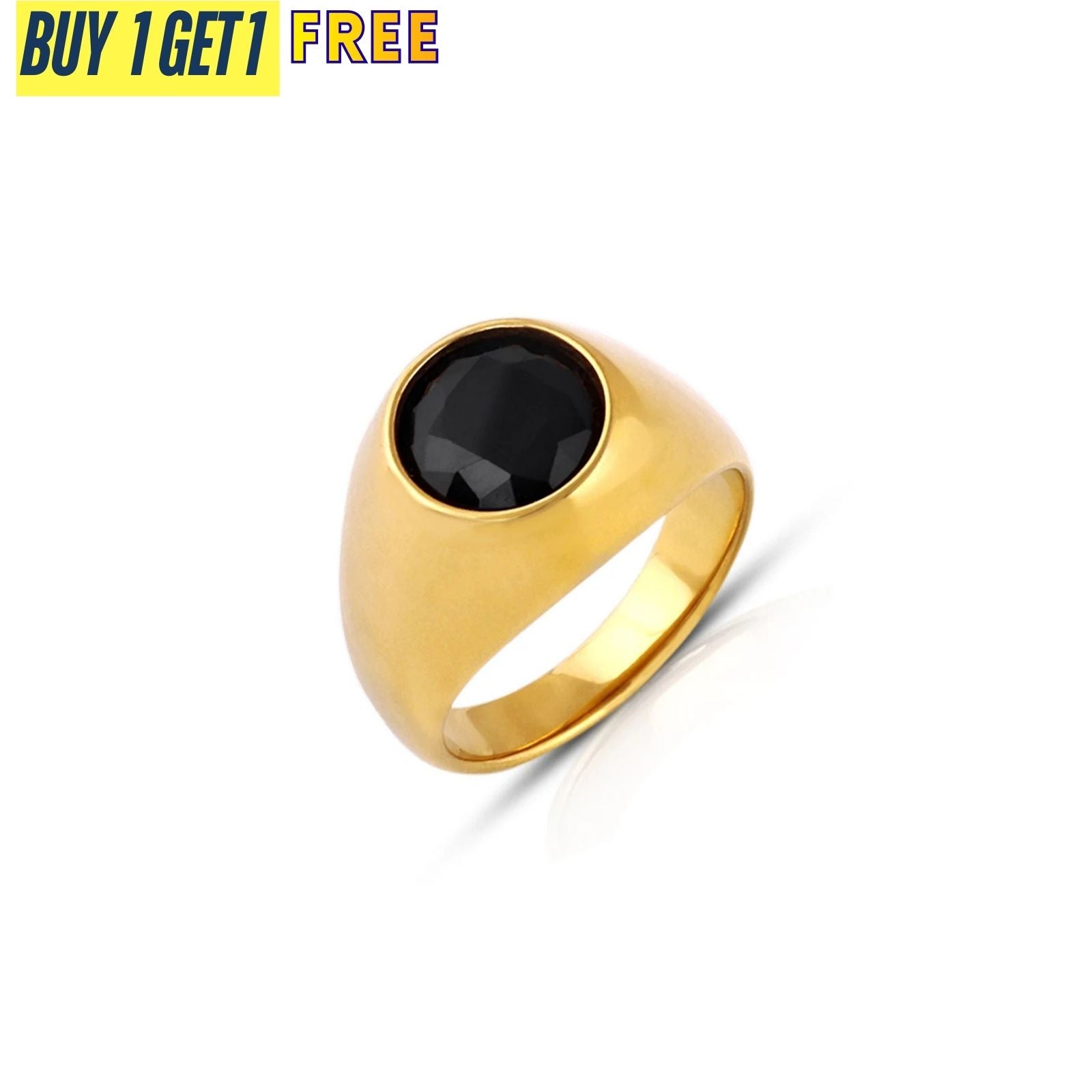 Obsidian Men's Ring