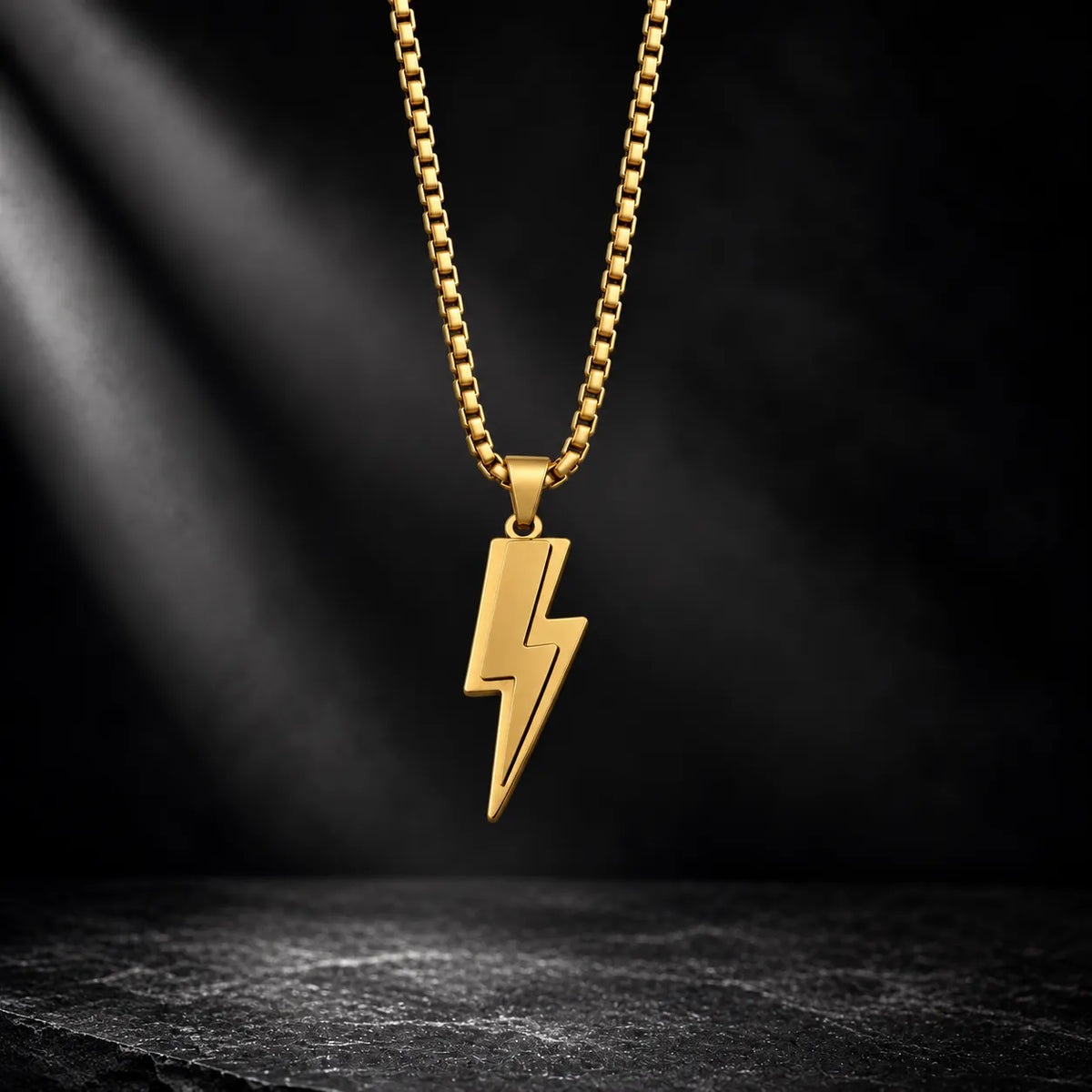 Electro Gold Men's Pendant Necklace