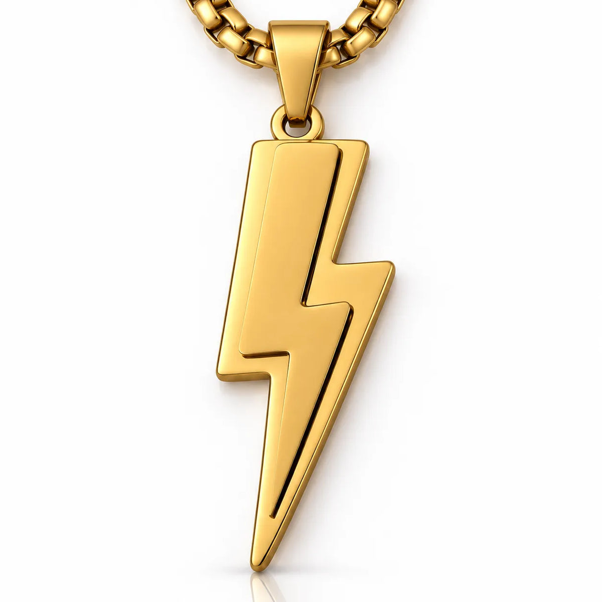 Electro Gold Men's Pendant Necklace