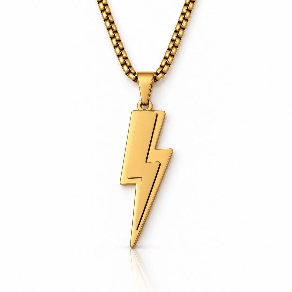 Electro Gold Men's Pendant Necklace