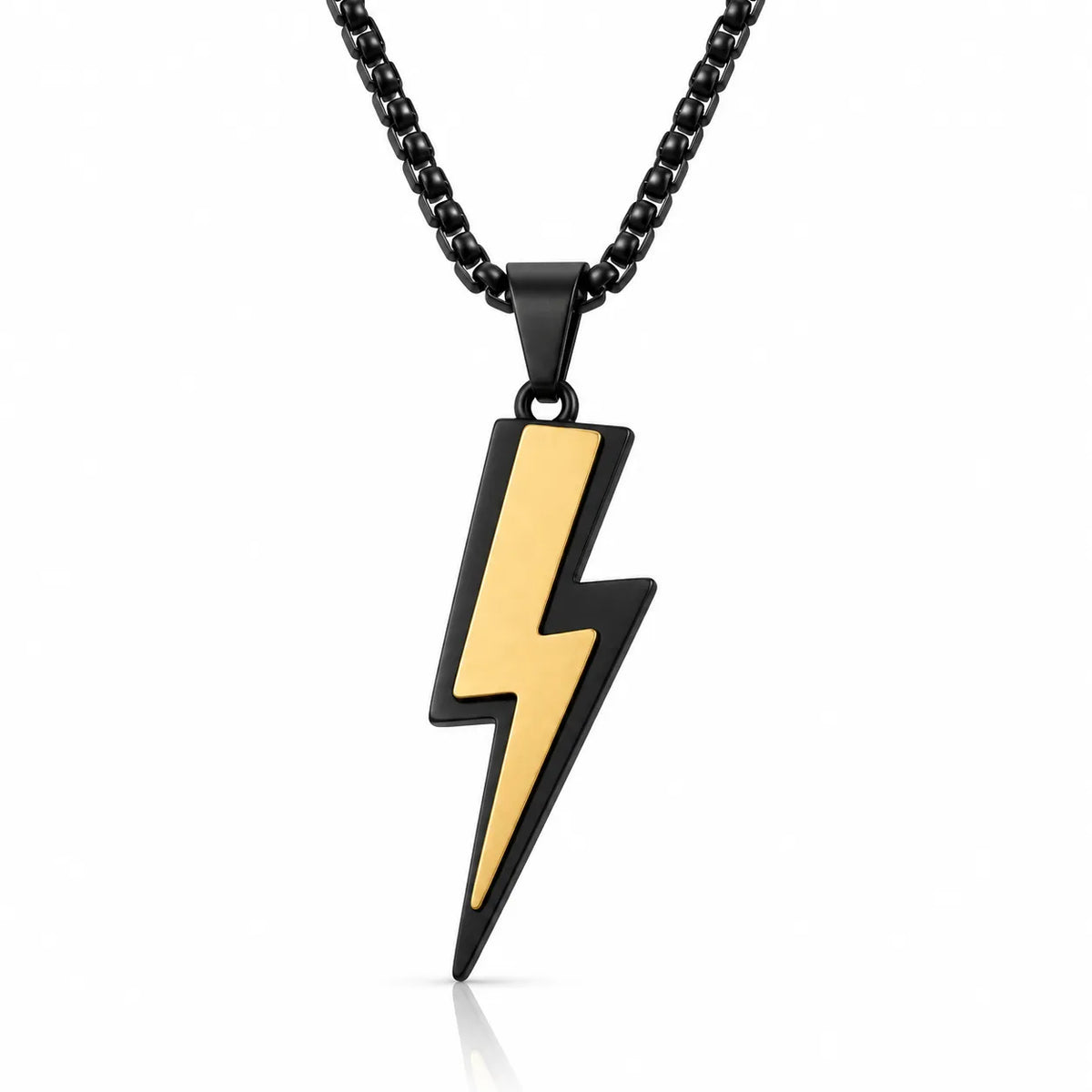 Black Electro Men's Chain Pendant