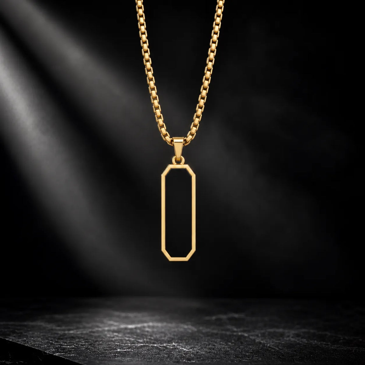 Blacklaw Gold Men's Chain Pendant