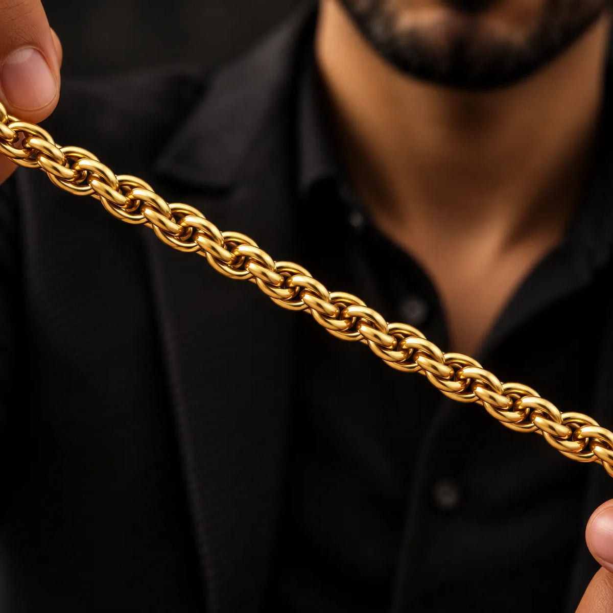 Double Rope Men's Bracelet