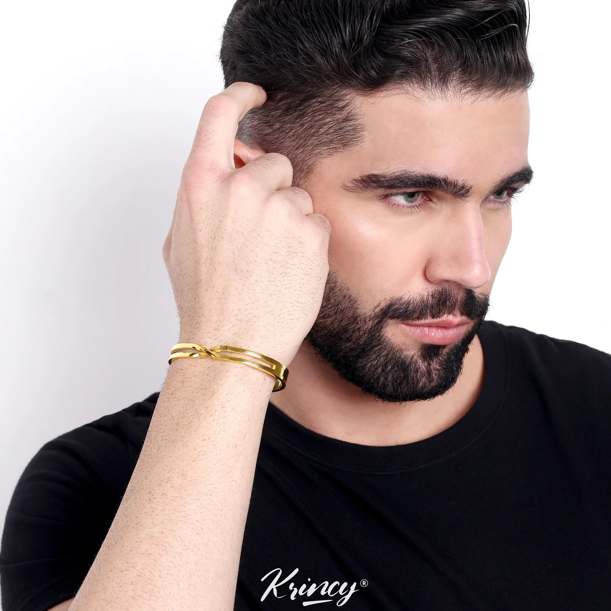 Infinity Arc Men's Bracelet