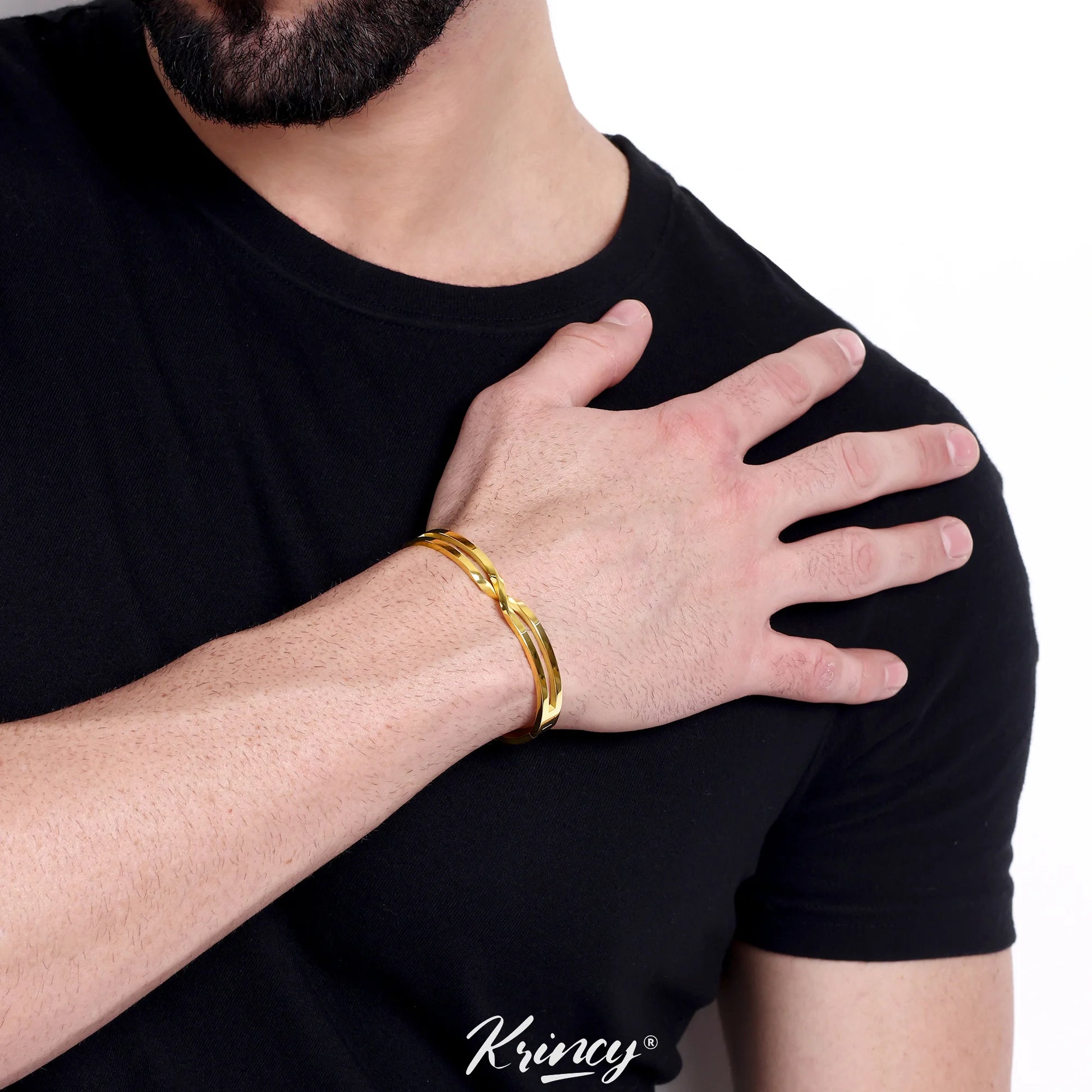 Infinity Arc Men's Bracelet