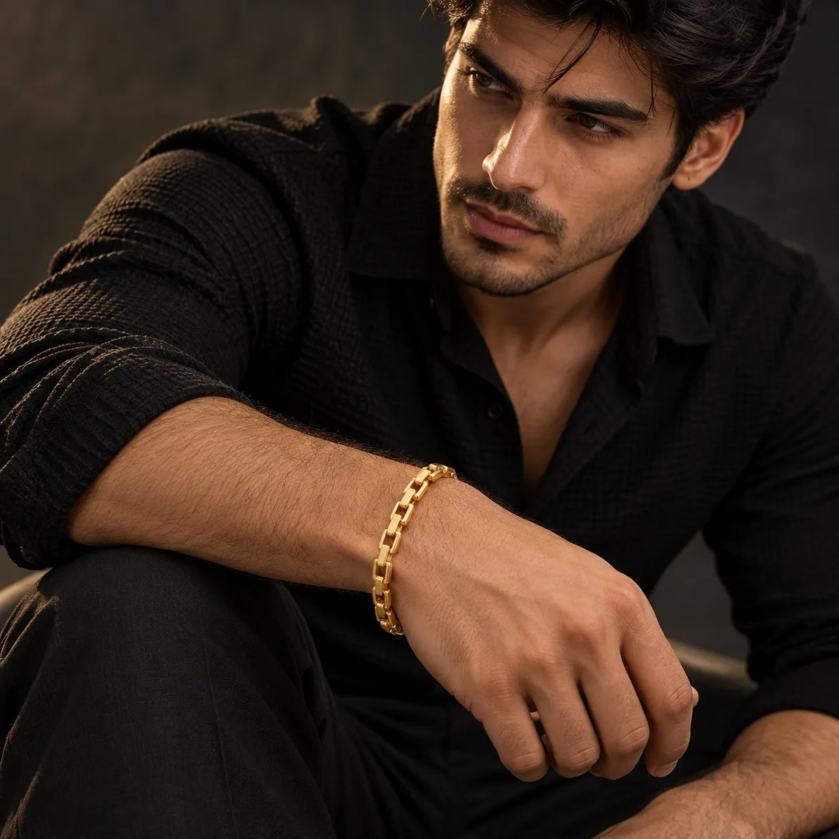 Italian Boxy Men's Bracelet