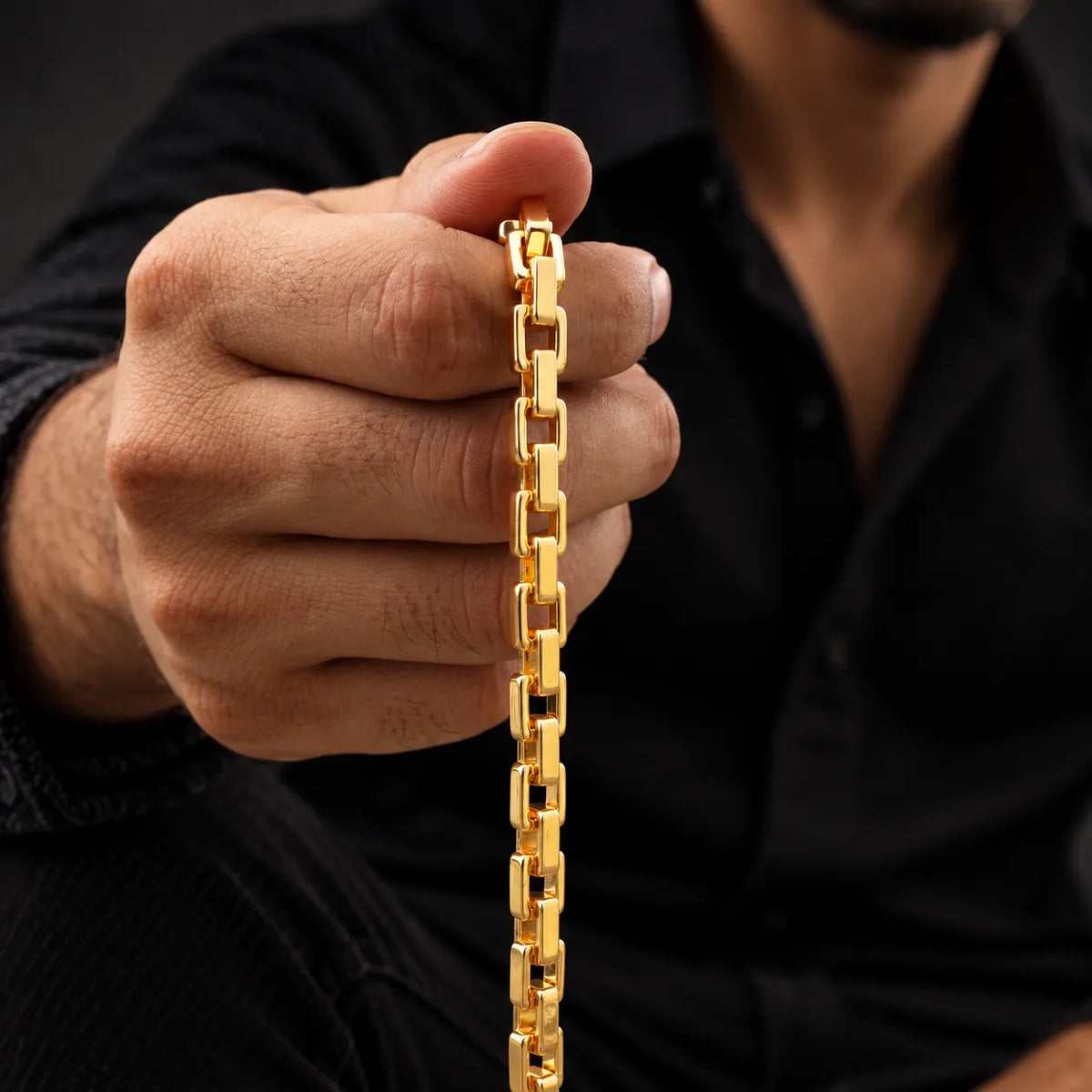 Italian Boxy Men's Bracelet