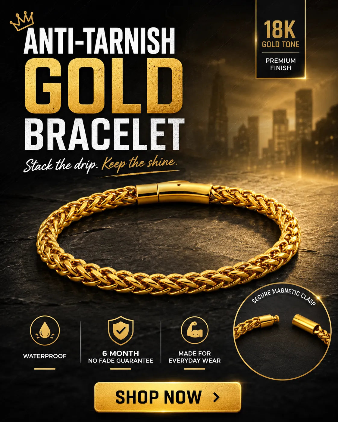 Italio Men's Chain Bracelet