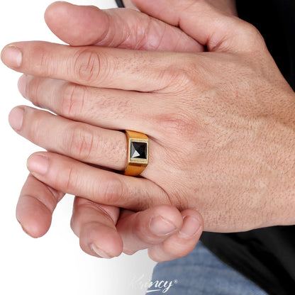 Krincy Hexrage Men's Ring