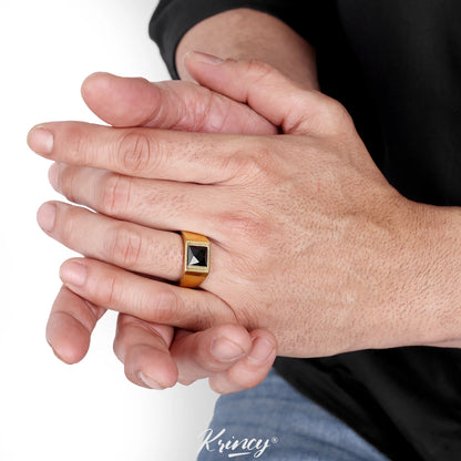 Krincy Hexrage Men's Ring