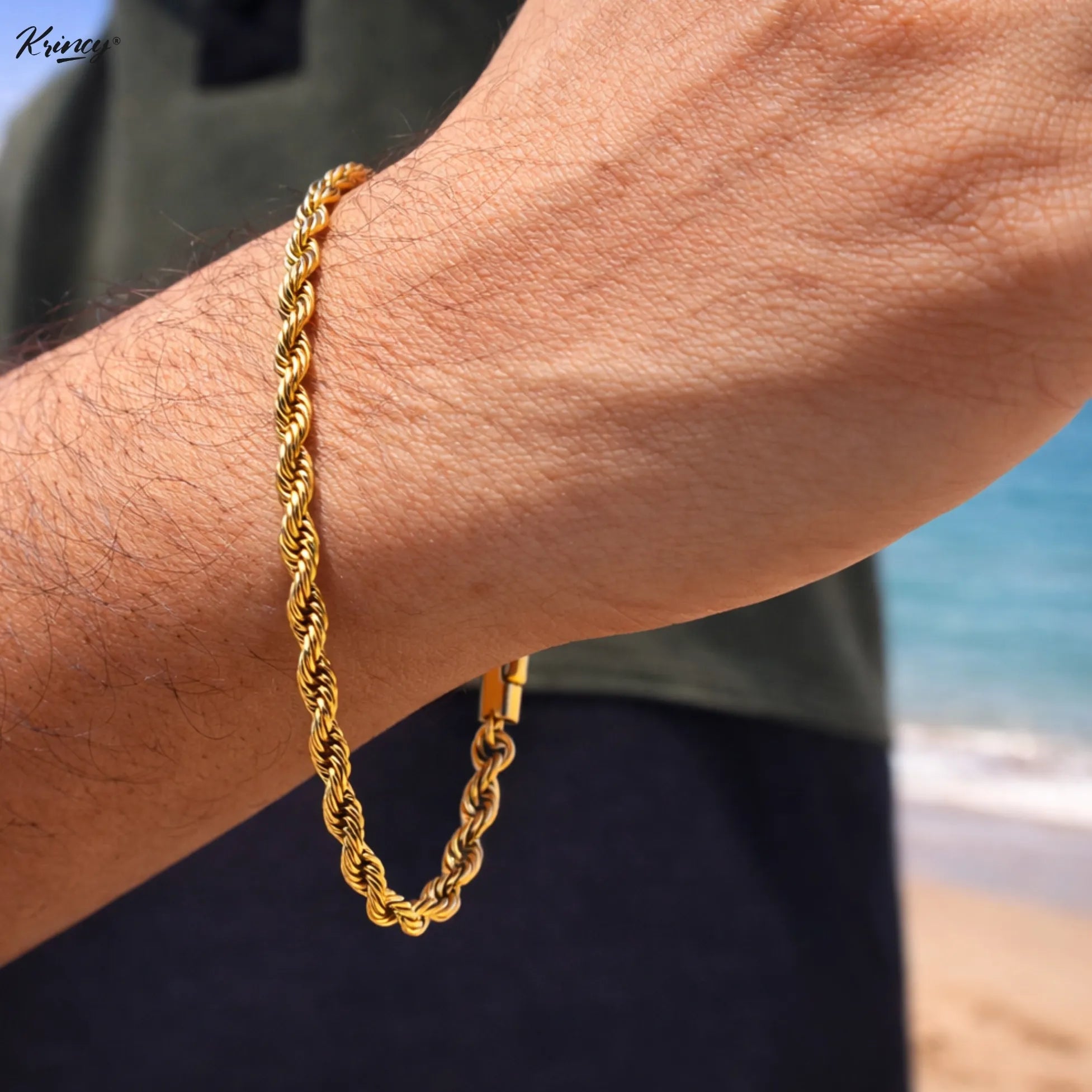 Rope Men's Chain Bracelet